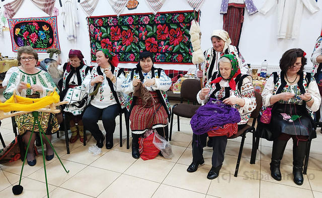 Lucru de mână la șezătoare