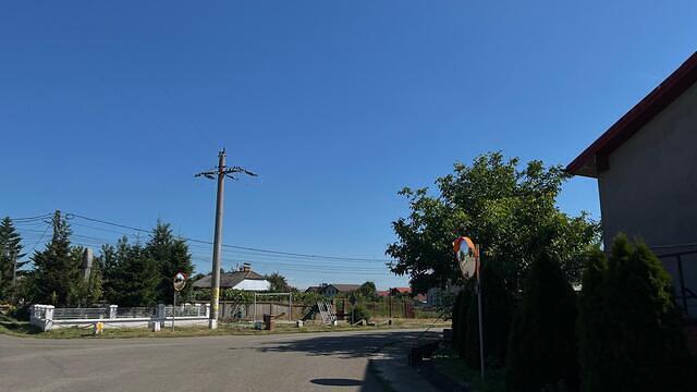 Intersectie - Gară Săbăoani - Iesire din sat