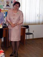 Doamna Director al Liceului Teoretic"Vasile Alecsandri" din Sabaoani