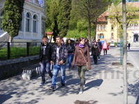 Grupul de elevi din Sabaoani in Brasov