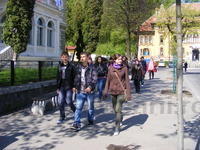 Grupul de elevi din Sabaoani in Brasov